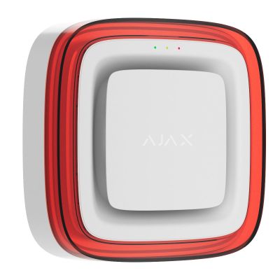 Kablosuz Yangın Alarm Siren 118599 - Beyaz  - 1