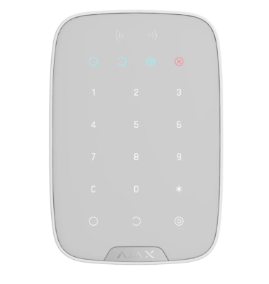 Kablosuz Dokunmatik Keypad - Beyaz - 1