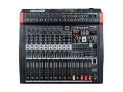 8 Kanal Mono / 2 Kanal Stereo Power Mixer  (2x650Watt)