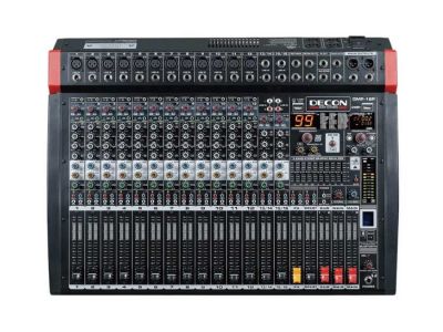 12 Kanal Mono / 2 Kanal Stereo Power Mixer (2x650Watt) - 1