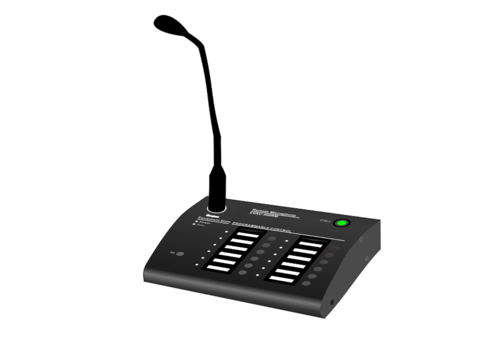 Remote Paging Microphone - 1