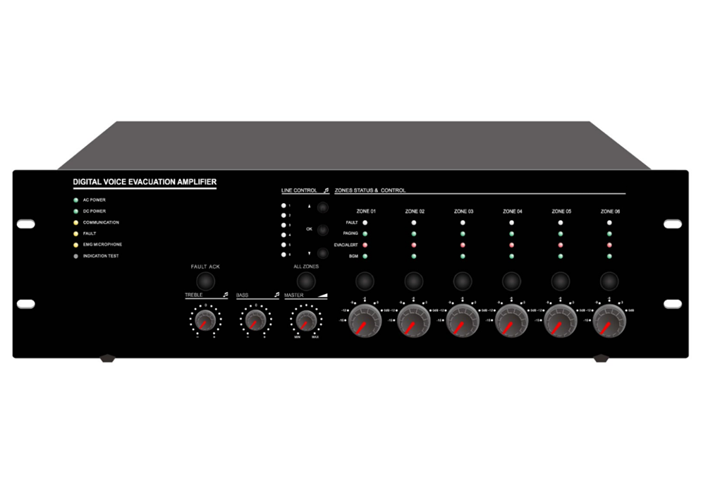 6 Zone Router, Built-in 500W Class-D Amplifier - 1