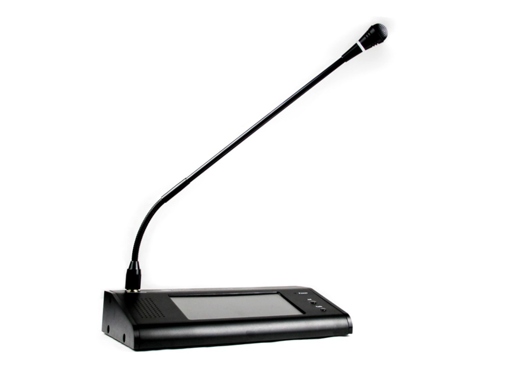 Remote Paging Microphone, Touch Screen Type - 1