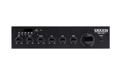 150W 8 ohm/100volt 12-24DC Amplifier - 1