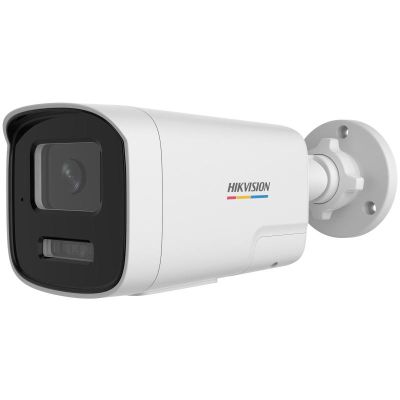 4MP 4mm H.265+ Mikrofon SD Kart 50Mt. ColorVu, Smart Hybrid Light Bullet İP Kamera - 1