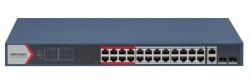 24 Port Fast Ethernet Akıllı POE Switch