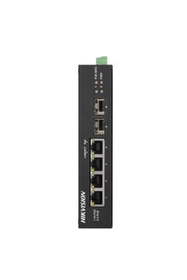 6 Port Gigabit Endüstriyel Yönetilemez POE Switch - 1