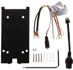 Parmak izi, Kart, Şifre ve Kameralı Geçiş Kontrol ve Interkom Terminali  Dış Mekan IP65 - 6