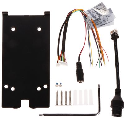 Parmak izi, Kart, Şifre ve Kameralı Geçiş Kontrol ve Interkom Terminali  Dış Mekan IP65 - 6