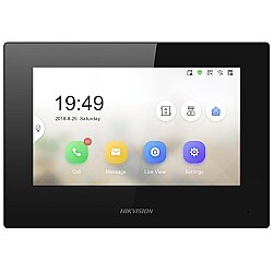 7 inc TFT LCD Dokunmatik Ekran İç Mekan Ünite (Wi-Fi)  - Siyah