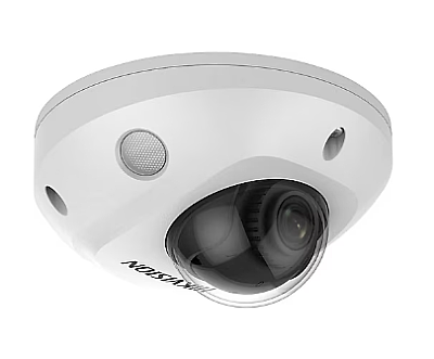2MP 2.8mm Lens H.265+ 30Mt. IR Dahili Mikrofon IP67 Mini Dome İP Kamera - 1