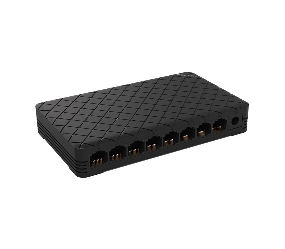 8 Port 10/100 Mbps Desktop Yönetilmez Switch - 1