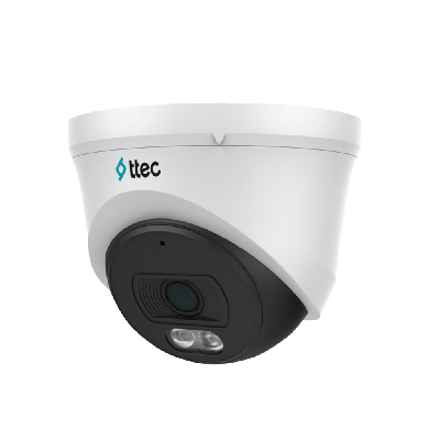 2MP 2.8mm Lens H265+ 30Mt. IR Dome İP Kamera - Dahili Mikrofonlu - 1