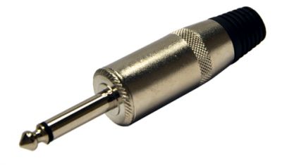 6.3MM Mono Plug Metal - 1
