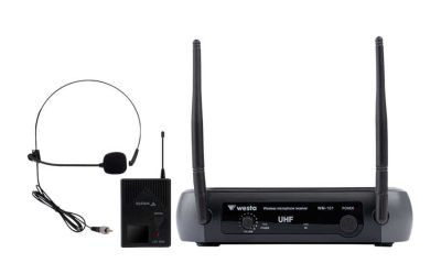 1 Kanal UHF Yaka (HeadSet) Mikrofon Seti - 1