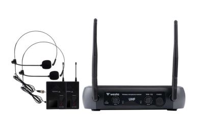 2 Kanal UHF Yaka (HeadSet) Mikrofon Seti - 1