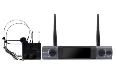 Westa 2 Kanal UHF Yaka (HeadSet) Mikrofon Seti - 1