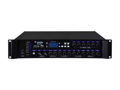 250 Watt LCD Ekran 6 Bölge USB/MP3/Bluetooth Hat Trafolu Mikser Amplifier - 1