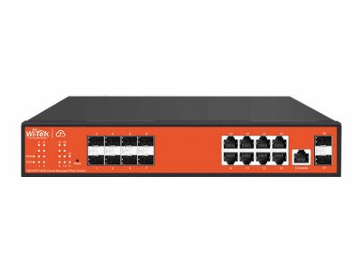 10SFP+8GE Cloud L2 Managed Switch - 1