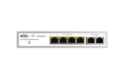 4 Port GE PoE + 2 Port GE Uplink 60W Cloud Switch - 1