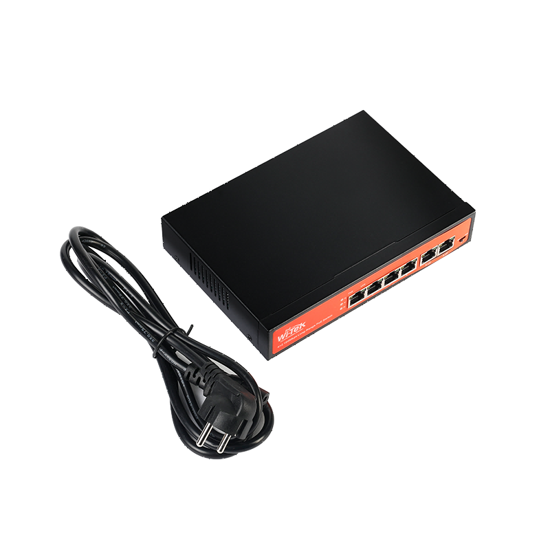 4 Port Poe 250Mt. Mesafe Hi-Poe Switch - 4