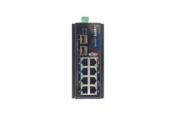 8 Port Gigabit PoE + 2 SFP Endüstriyel Switch