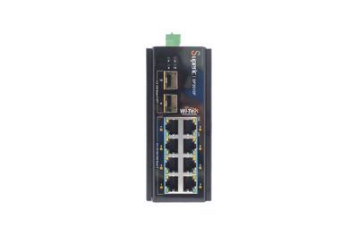 8 Port Gigabit PoE + 2 SFP Endüstriyel Switch - 1