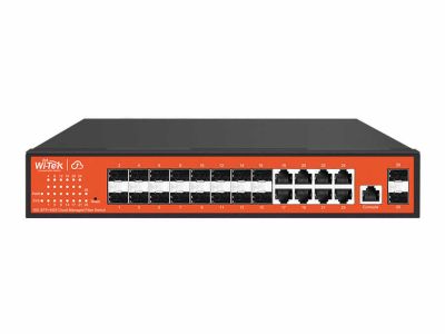 18SFP+8GE 802.3af/at Cloud L2 Managed Fiber Aggregation Switch - 1