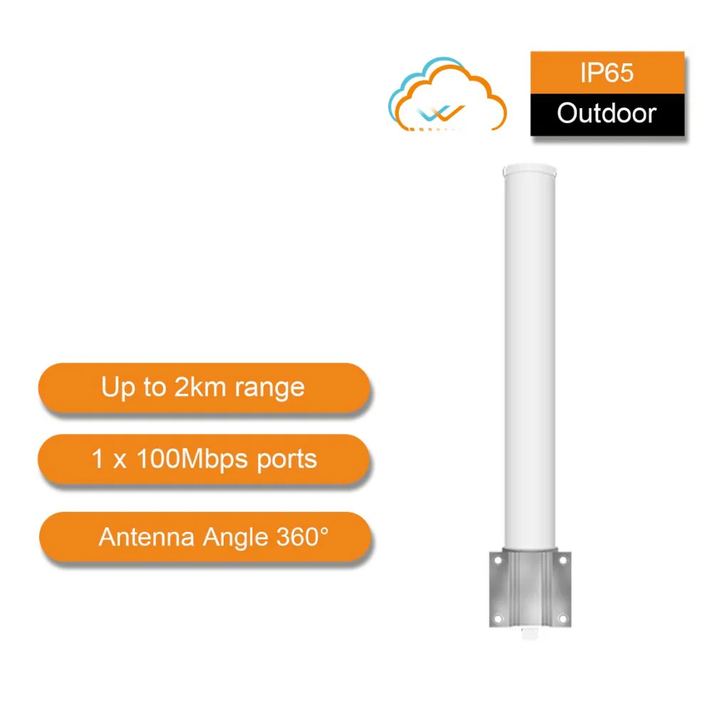 360 Derece 5.8 Ghz 300Mbps 2KM Kablosuz Aktarıcı - 1