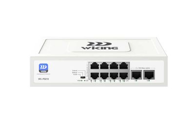 8 Port 100Mbps PoE, 2 Port 100Mbps Uplink Port Yönetilmez PoE Switch - 1