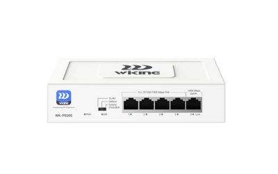 4 Port GB PoE, 1 Port Gigabit Uplink Port Yönetilmez PoE Switch - 1